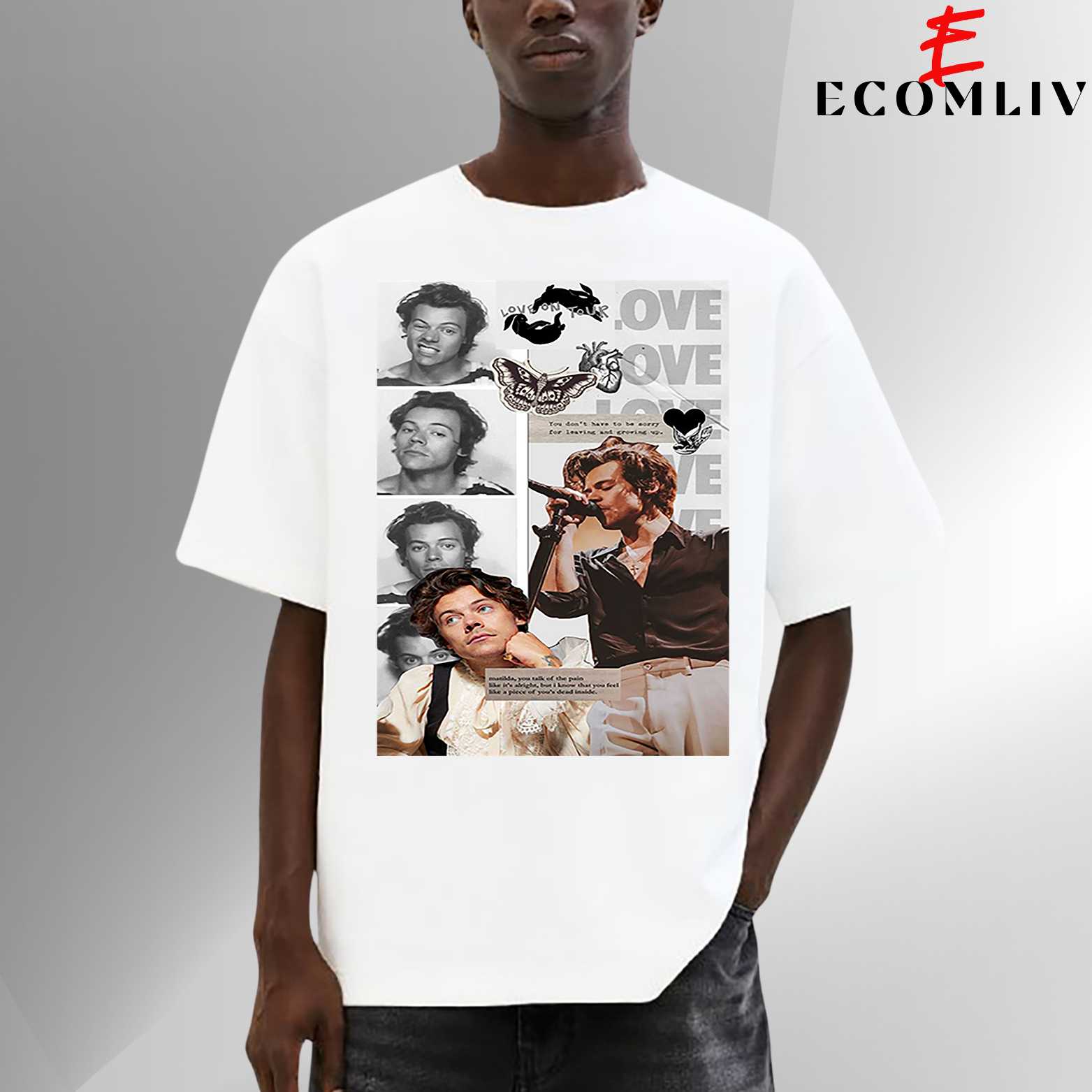 Harry Styles T Shirt, Unisex Pop Star Tee, Collector Fan Apparel